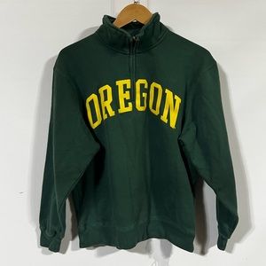 Oregon Jansport Quarter Zip Sweater